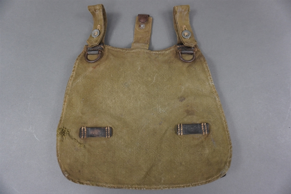 Original German WWII Heer/Waffen SS Mid/Late War Breadbag RB Numbered