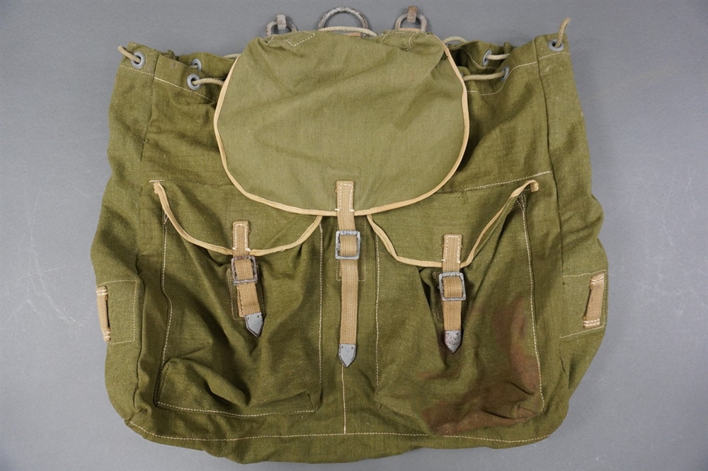 Original German WWII DAK/Tropical Rucksack Dated 1942