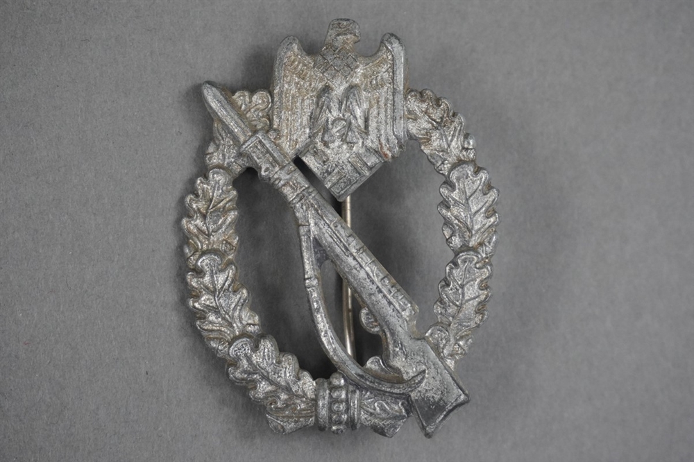 Original German WWII Silver Infantry Assault Badge