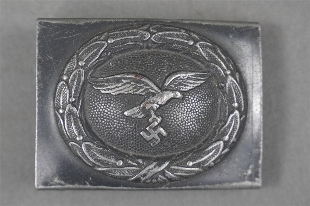 Original German WWII Luftwaffe Steel Belt Buckle