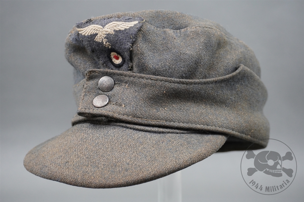 Original German WWII Luftwaffe Wool M43 EM/NCO Cap