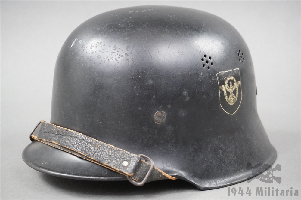 Original Third Reich M34 Fire/Police Helmet