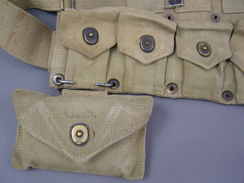 US WWII M1923 USMC M1 Garand Cartridge Belt