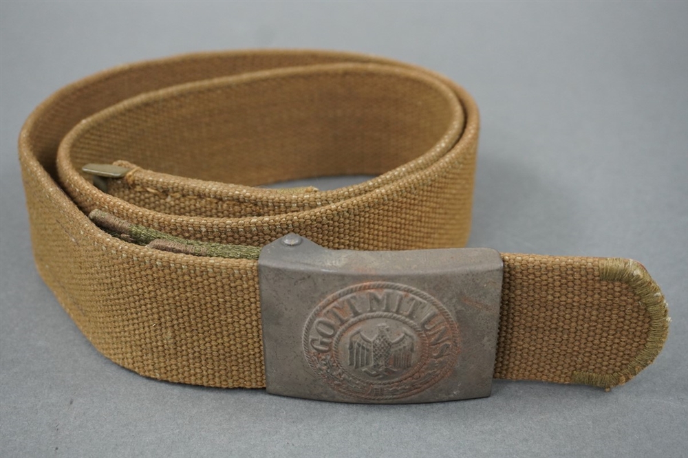 Unissued Original German WWII Web Combat Belt Size 100 With Heer Steel ...