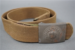 Unissued Original German WWII Web Combat Belt Size 100 With Heer Steel ...