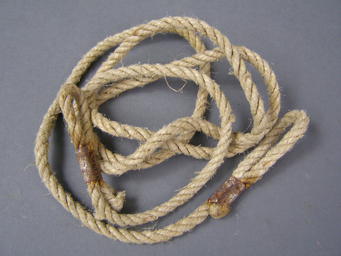 Original German WWII Zeltbahn Rope